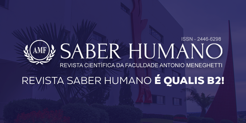 Revista Saber Humano é Qualis B2!