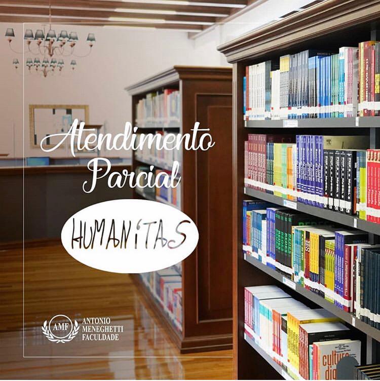 Atendimento especial parcial da Biblioteca Humanitas Atendimento especial parcial da Biblioteca Humanitas