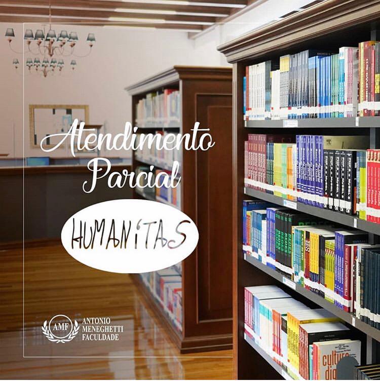 Atendimento especial parcial da Biblioteca Humanitas