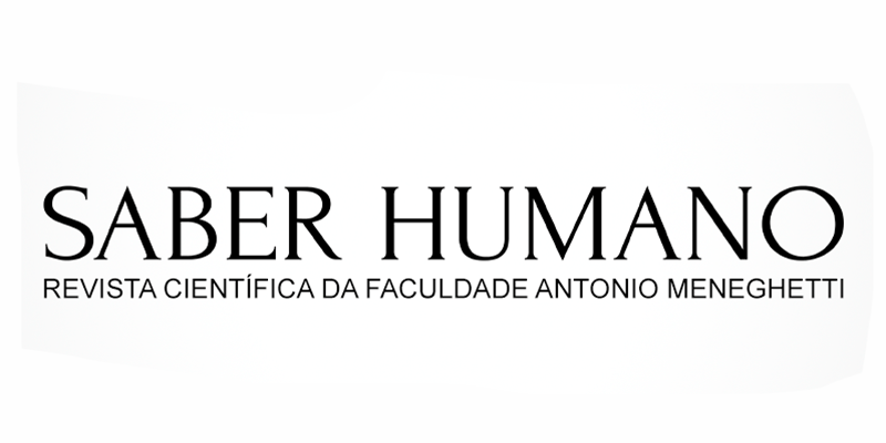 A Saber Humano, Revista Científica da Faculdade Antonio Meneghetti (AMF) torna público o Edital para chamada de artigos