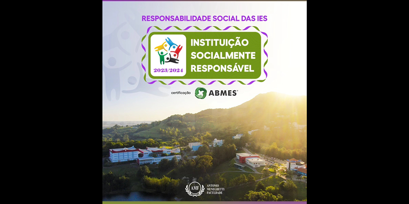 AMF é Instituição de Ensino Superior Socialmente Responsável! 