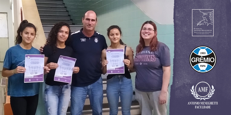 Atletas da Copa AMF de Futsal Feminino selecionadas para testes no Grêmio