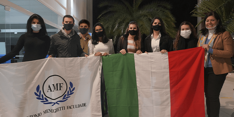 Terceiro grupo de alunos AMF  a caminho de Torino para fazer parte da graduação no exterior
