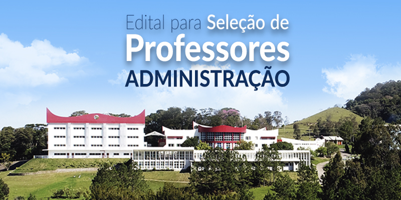 AMF  abre edital para Seleção Pública de Docentes para o curso de Administração.