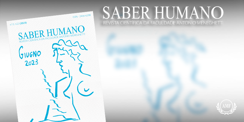 Revista Saber Humano, publica sua edição número 22