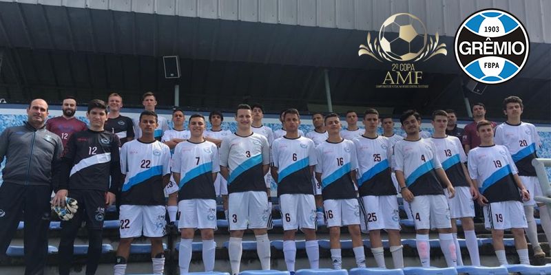Selecionados na II Copa AMF realizam teste no Grêmio!