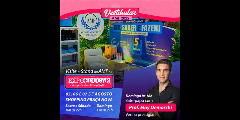 AMF participa da feira ExpoEducar em Santa Maria