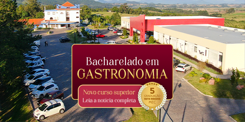 Bacharelado em Gastronomia da AMF começa em agosto de 2024