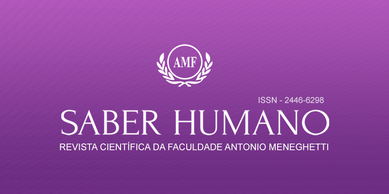 A Revista Saber Humano torna público o Edital para chamada de artigos visando a composição de sua próxima Edição de Volume 13, nº22 a ser publicada em julho de 2023.