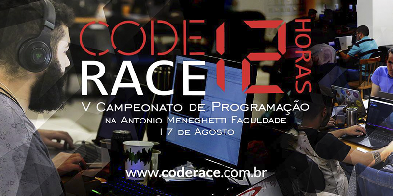 Inscrições para a V edição do Code Race