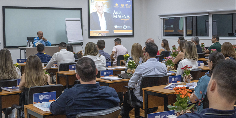 A Antonio Meneghetti Faculdade realizou a abertura da nova turma do curso Escola de Negócios